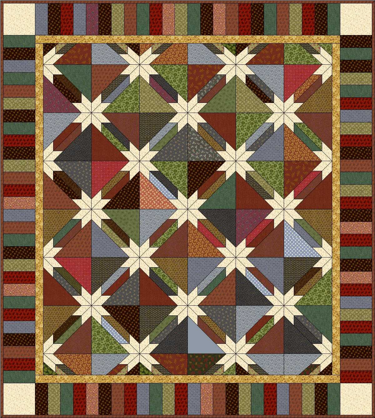 Hunter Star Quilt Pattern | Patterns Gallery